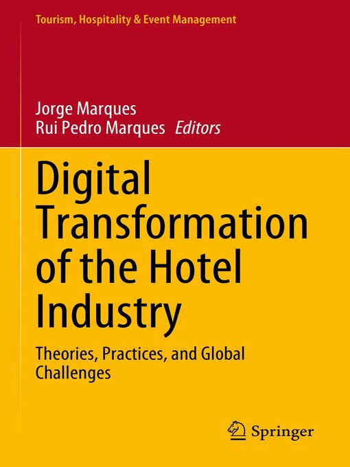 Title details for Digital Transformation of the Hotel Industry by Jorge Marques - Available